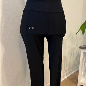 Under Armour Athletic Performance Pants with Silver Logo